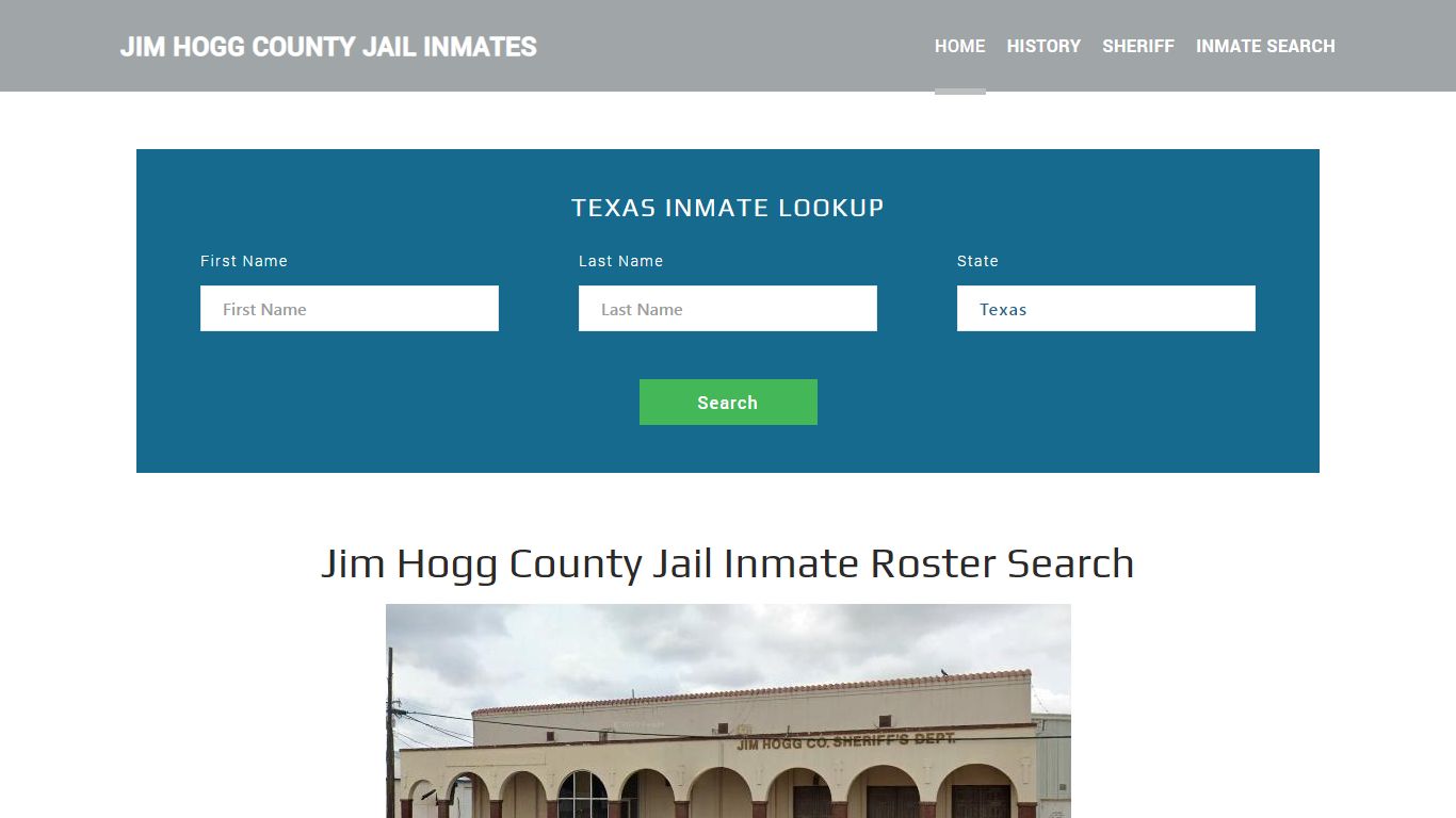 Jim Hogg County Jail Inmate Roster Lookup, Hebbronville, TX